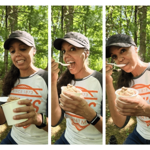 Samantha eats ice cream for the first time in 8 years